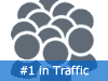 Number 1 Traffic Icon
