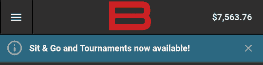 Bovada Now Has Mobile Sit & Go and MTTs