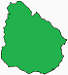 Map of Uruguay