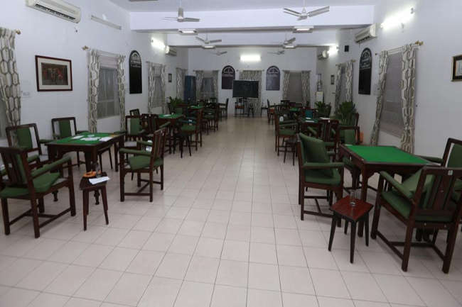 The Card Room of the Bangalore Club