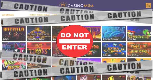 CasinoMGA Caution Tape Warning