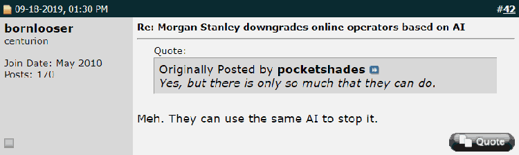 Optimistic Twoplustwo Post About Bots
