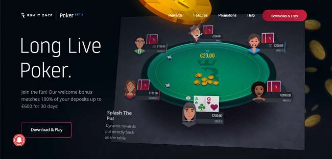RunItOnce Poker Website
