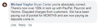Michael Traylor on Cashout Delays