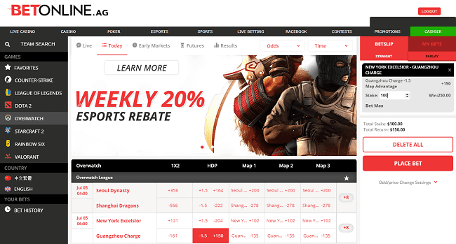 BoL Overwatch Betting