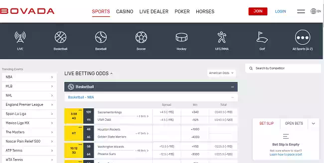 Bovada Sports