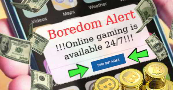 Coronavirus Boredom Phone Popup
