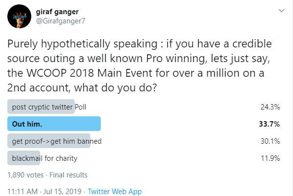 Tweet From Giraf Ganger