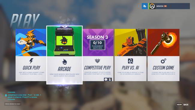 Overwatch Game Modes