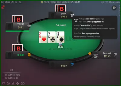 The BetOnline HUD Helps You Get a Beat on Your Opponents' Play Styles