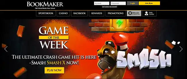 Bookmaker.eu provides sports betting, race betting, and casino services online