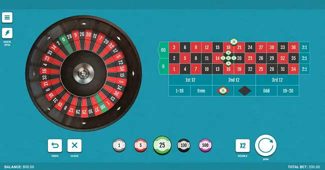 Practice Play Roulette