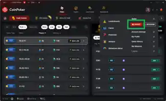CoinPoker BTC Deposit 1