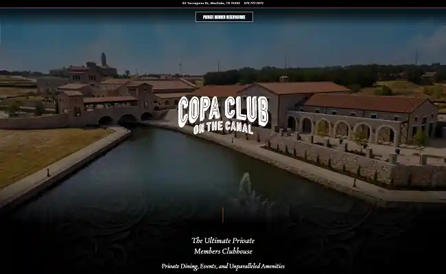 The Copa Club in Westlake offers many amenities, which are described on its website