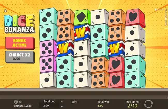 Dice Bonanza Free Spins