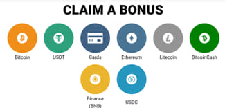 You can choose Bitcoin from the menu of deposit methods