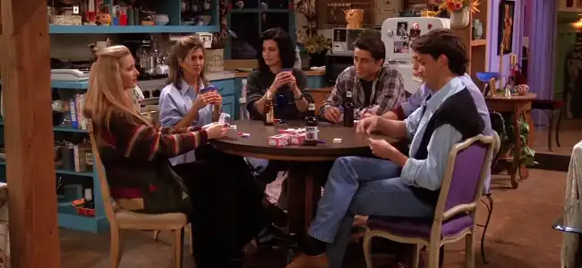 “The One With All the Poker” was listed as one of the top episodes of the sitcom “Friends”