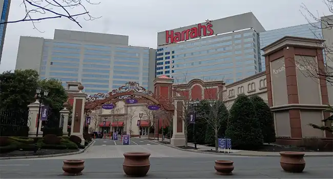 Harrah's Casino Hotel is located in the Marina District of Atlantic City