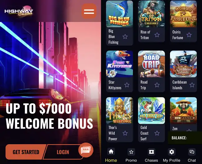 Highway Casino Mobile