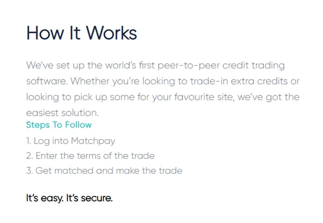 How MatchPay Works