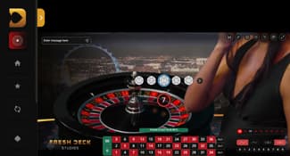 Roulette is one of the games present in the Live Casino section at Jackspay