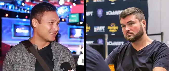 The two finalists in the 2025 WSOP Millionaire Maker tournament were Jesse Yaginuma and James Carroll