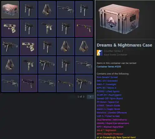 Loot boxes can be opened to reveal a randomized prize