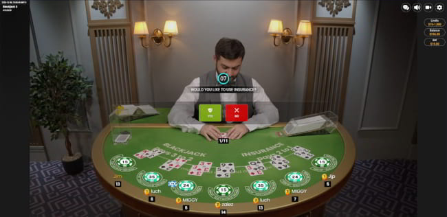 Blackjack is and has always been one of the most-often played live dealer games