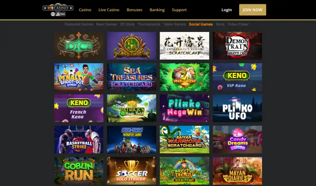 MYB Casino Social Games