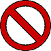 Banned Symbol