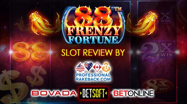 88 Frenzy Fortune Slot Review by the expert gamblers at Professional Rakeback