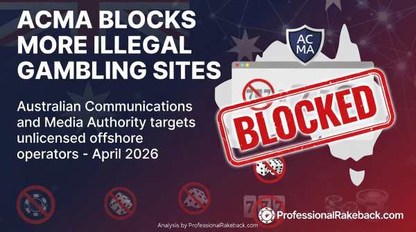 ACMA Blocks More Gambling Sites