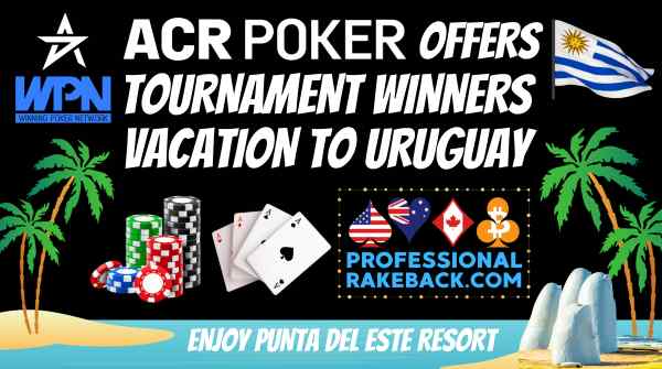 ACR Poker is sending 20 players to the Enjoy Poker Series in Punta Del Este, Uruguay