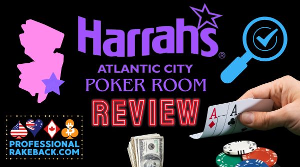 Find out all about the Harrah's Atlantic City's poker room, including where it is and the kinds of games it offers