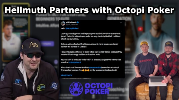 Phil Hellmuth has become an investor and ambassador of Octopi Poker