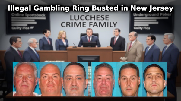 The authorities have busted an NJ gambling ring involving Lucchese family members