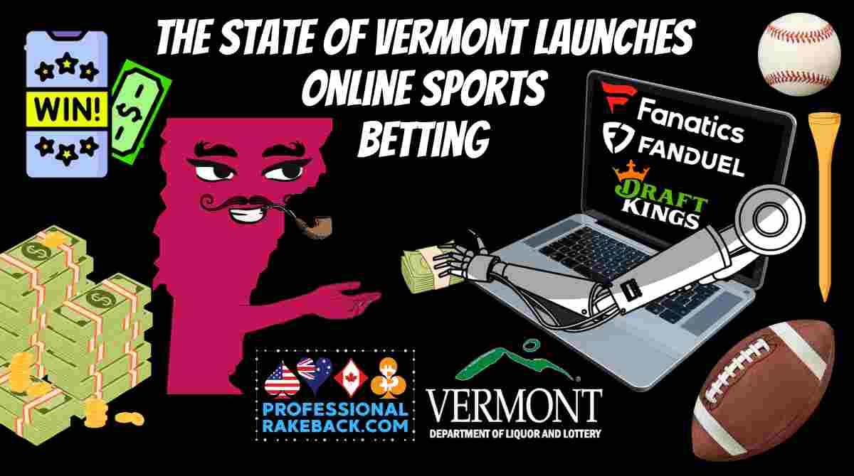 Vermont launched online sports betting on Jan. 11, 2024