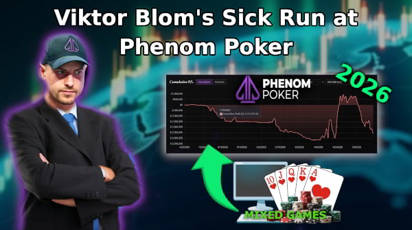Viktor “Isildur1” Blom is back at the high-stakes poker tables, this time at Phenom Poker
