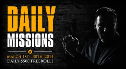 Carbon Poker | Aced Poker Daily Missions in March [www.ProfRB.com]