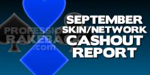 ProfRB.com September 2013 Online Poker Cashout Report