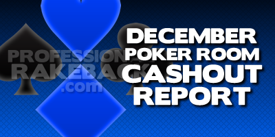 ProfRB.com December Poker Room Cashout Report logo