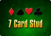 Seven card stud post icon
