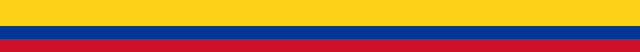 Colombian Flag Banner Divider