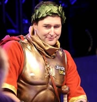 Phil Hellmuth is Caesar