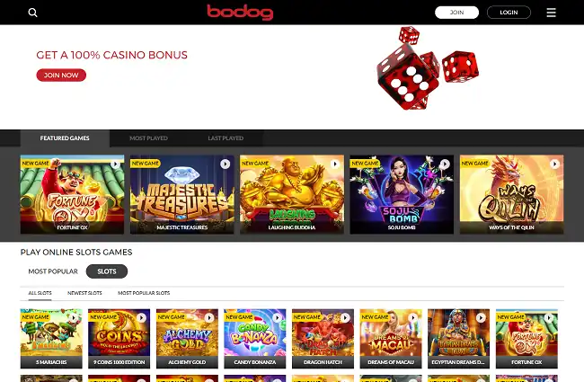 Bodog.io is the only remaining Bodog-branded gambling site