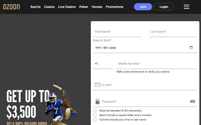 Ozoon is a new poker room, sportsbook, and casino site