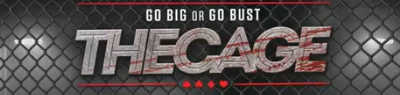 The Cage Cash Game Tournament Logo